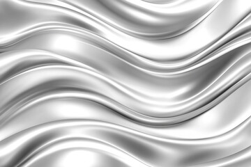 Wavy chrome texture with fluid motion