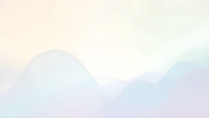 Dreamy Smooth Waves Background