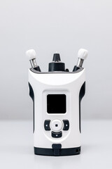 Close-up of a portable tonometer for measuring intraocular pressure. Concept of ophthalmologic...