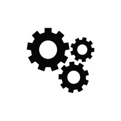 Obraz premium gears and cogs icon