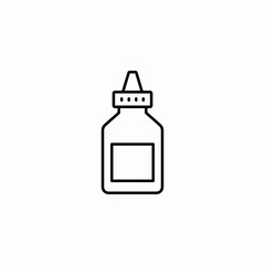 ink bottle icon sign vector