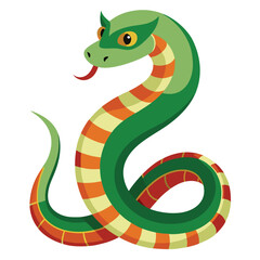 paithon vector image on white background