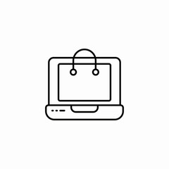 online business icon sign vector