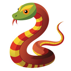 paithon vector image on white background