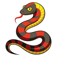 paithon vector image on white background