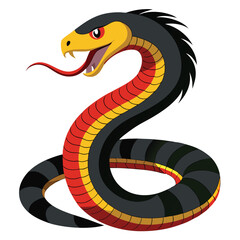 paithon vector image on white background