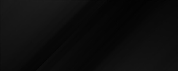 Dark neutral background for wide banner, design template - digital illustration