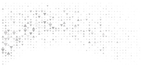 Dark Silver, Gray vector cover in polygonal style. Modern abstract illustration with colorful triangles. Pattern for commercials. EPS 10