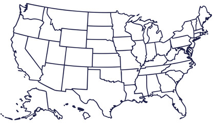 map of united states