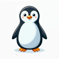 Obraz premium penguin on the snow