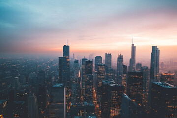 Fototapeta premium discussion on how ethical considerations in IoT will shape the future development of smart cities, ensuring equity and inclusion 