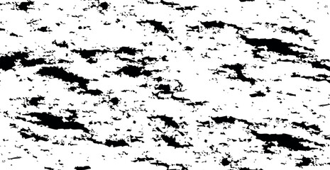 Panoramic grunge background black and white texture - Vector illustration