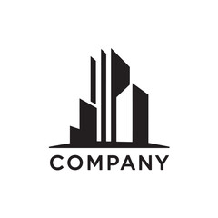 Real Estate Logo Design Vector, Building Logo Design, Unique and professional Logo Design