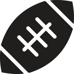 rugby ball red, white and blue design vector illustration