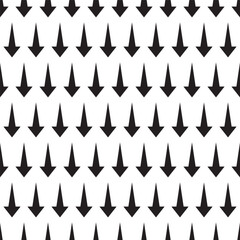 Seamless black and white pattern - minimalist design for fabric, wallpaper and digital backgrounds