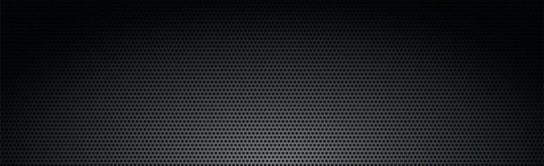 Black background with glow and shadow - Panorama