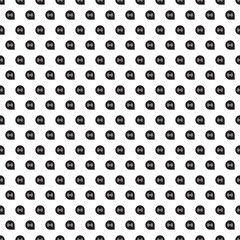 Seamless black and white pattern - minimalist design for fabric, wallpaper and digital backgrounds