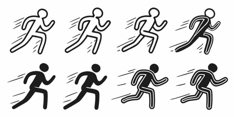 running icon set
