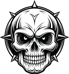 Skull vector design
