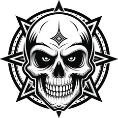 Skull vector design