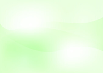 綺麗なグラデーションの黄緑色背景　ベクター　素材	
