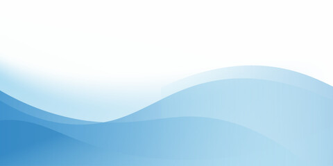 Abstract blue background. wave modern