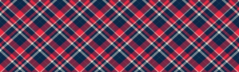 Seamless plaid tartan scotland texture with squares - Vector illustration