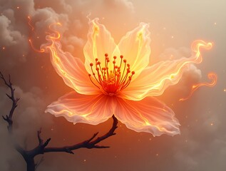 Fototapeta premium abstract floral background