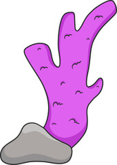 underwater coral cartoon
