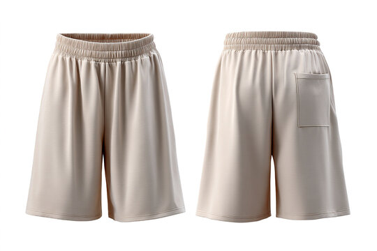 Elegant neutral culottes shown in a product shot with front and back perspectives.