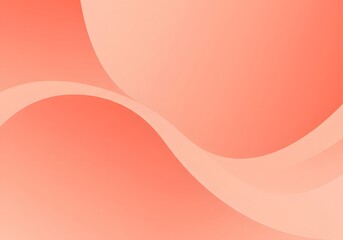 Minimal Peach and Coral Abstract Background for Design Templates, Product Mockups, Website Banners, and Social Media Branding Use