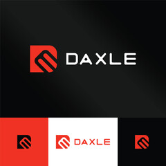 Minimalist DE Logo for Professional Branding 