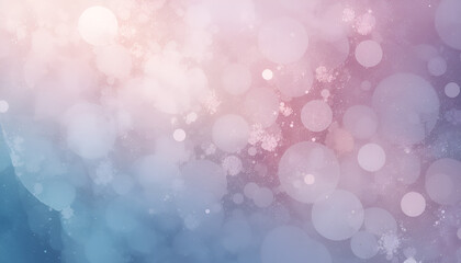 Pastel Bokeh Background Soft Pink Blue Abstract Texture Circles Design Wallpaper