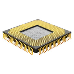 Cpu processor chip image for tech and computing projects