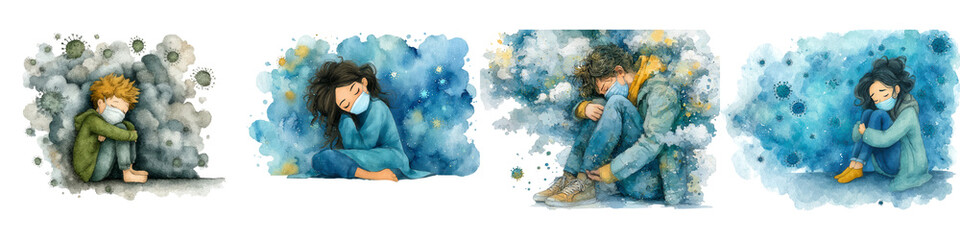 Emotional Depictions of Isolation and Loneliness in Artistic artworks