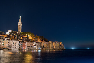 Rovinj at night