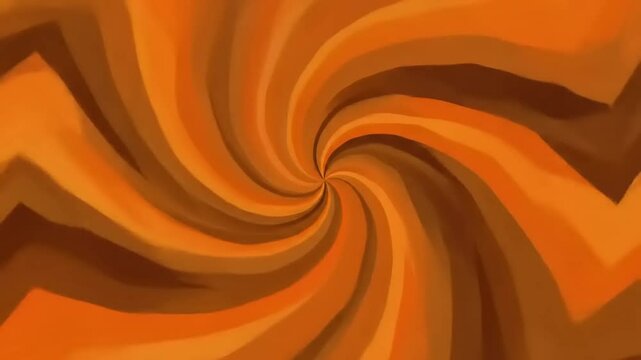 Abstract swirling orange pattern creating a vibrant and dynamic visual effect for artistic use