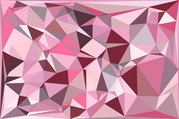 Obraz premium Abstract multicolor triangle background. Polygonal vector design in illustrator. Polygonal color background. Colorful polygonal background. colorful mosaic geometric background design with triangles