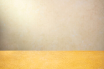 Yellow and beige stone background pattern with high resolution. Copy space.