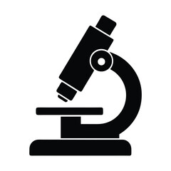 Microscope Icon Vector Flat And Clean Look