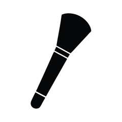 Makeup Brush Icon Vector Flat And Clean Look