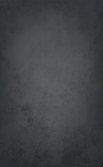 Realistic black wall texture, abstract background - Vector illustration
