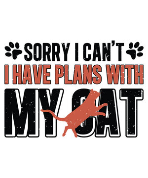 Humorous Cat Quote, EPS, VECTOR
