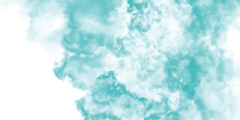 Abstract background of colorful liquid liner. Serene light blue and white color gradient background, evoking tranquility and peace.Texture design Panoramic grunge texture pattern.