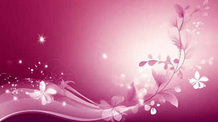 Abstract floral design, soft pink