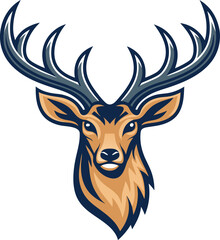 Deer vector design