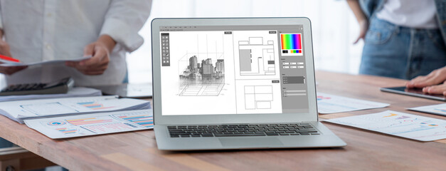 Architectural design brisk software application for architect business and professional designer