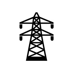 creative details transmission tower icon vector illustration
