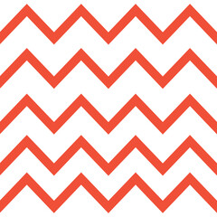 Seamless pattern with geometric zigzag lines. Repeating minimalistic texture. Abstract monochrome