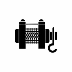creative details winch icon vector illustration	